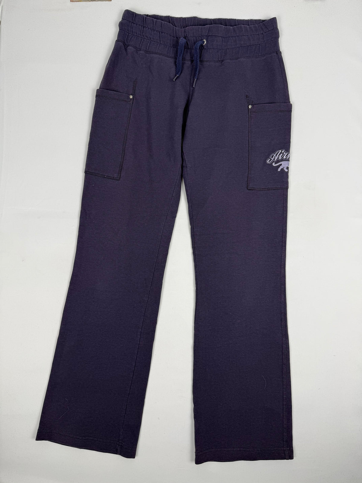 Purple baggy activewear pants (M)
