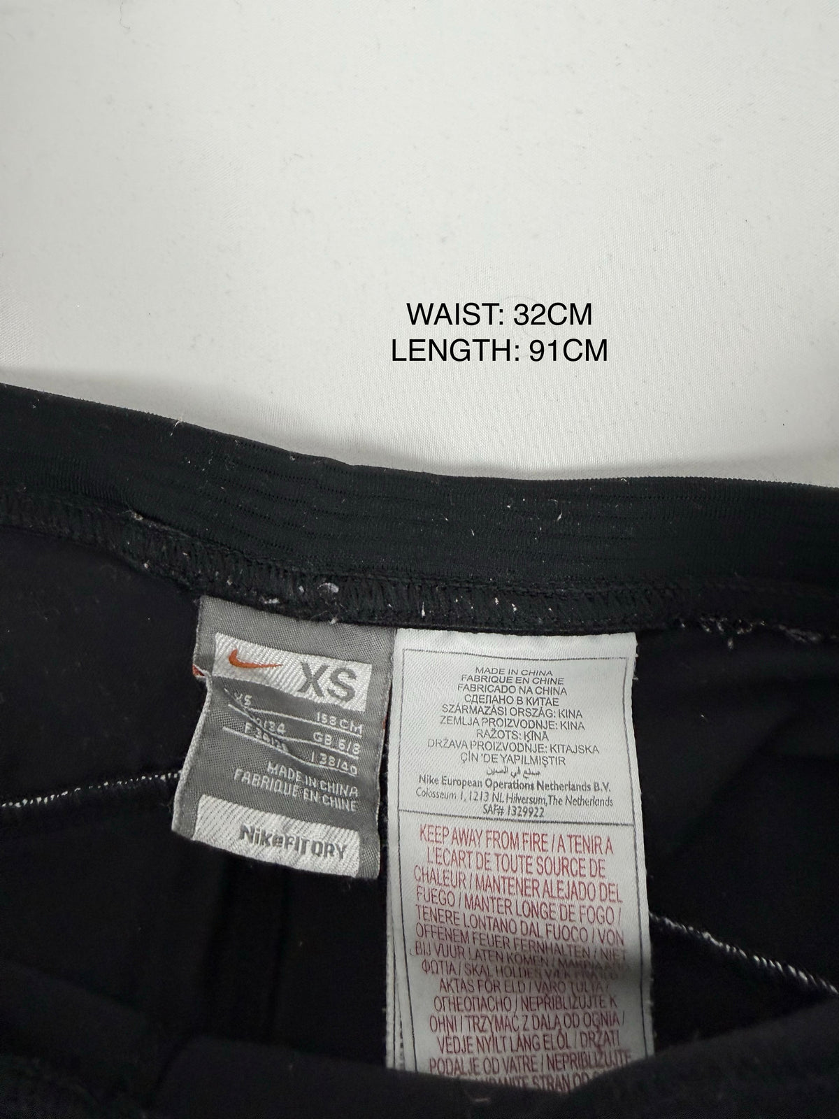 Black stretchy leggings pants (XS)
