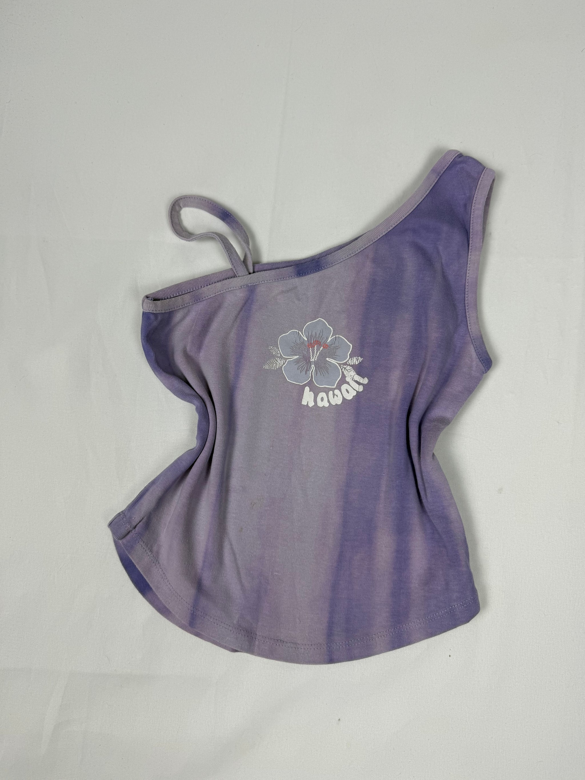 Lilac tight fit cotton top (XS)