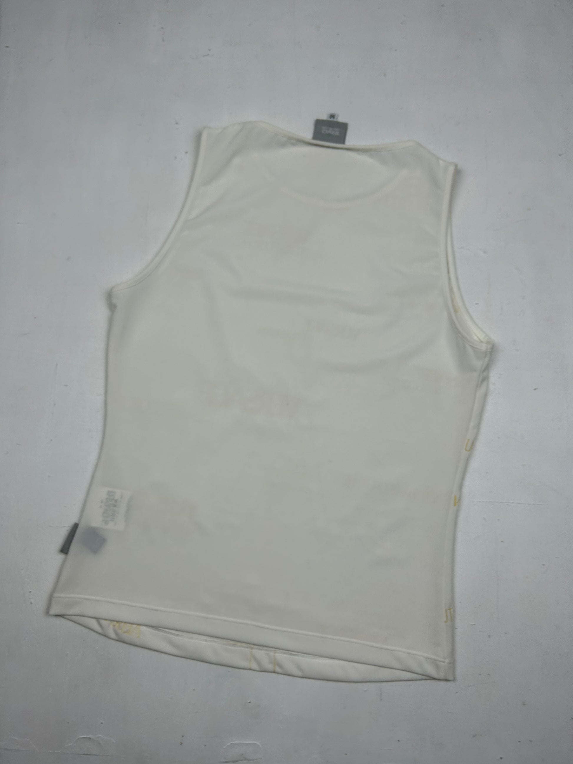 White logo tank top (S/M)