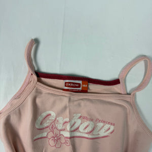 Baby pink cotton tight fit top (XS/S)