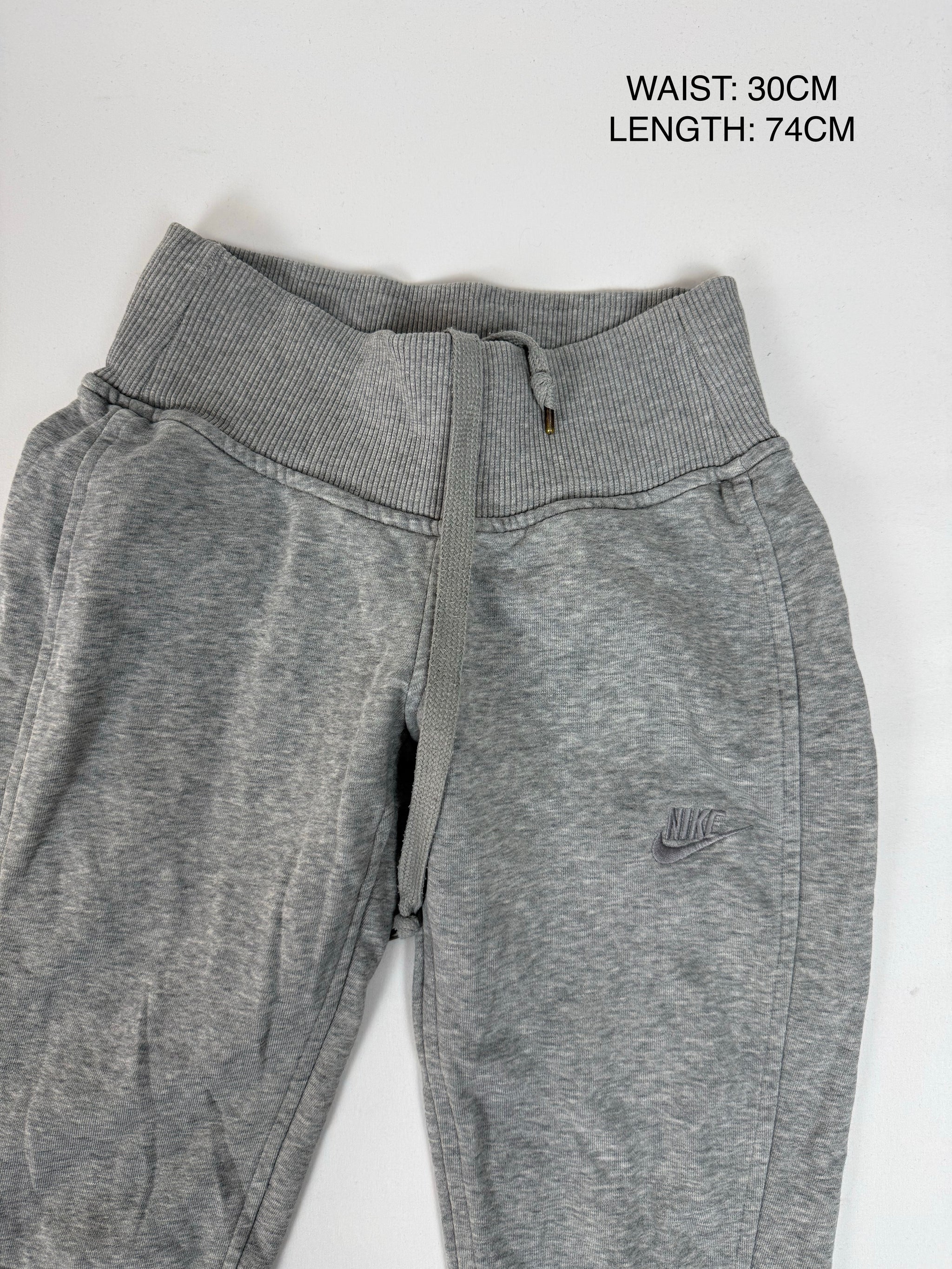 Grey activewear cotton capri pants (XS)