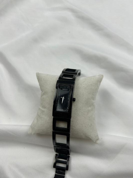 Vintage stainless steel black jewelry bracelet