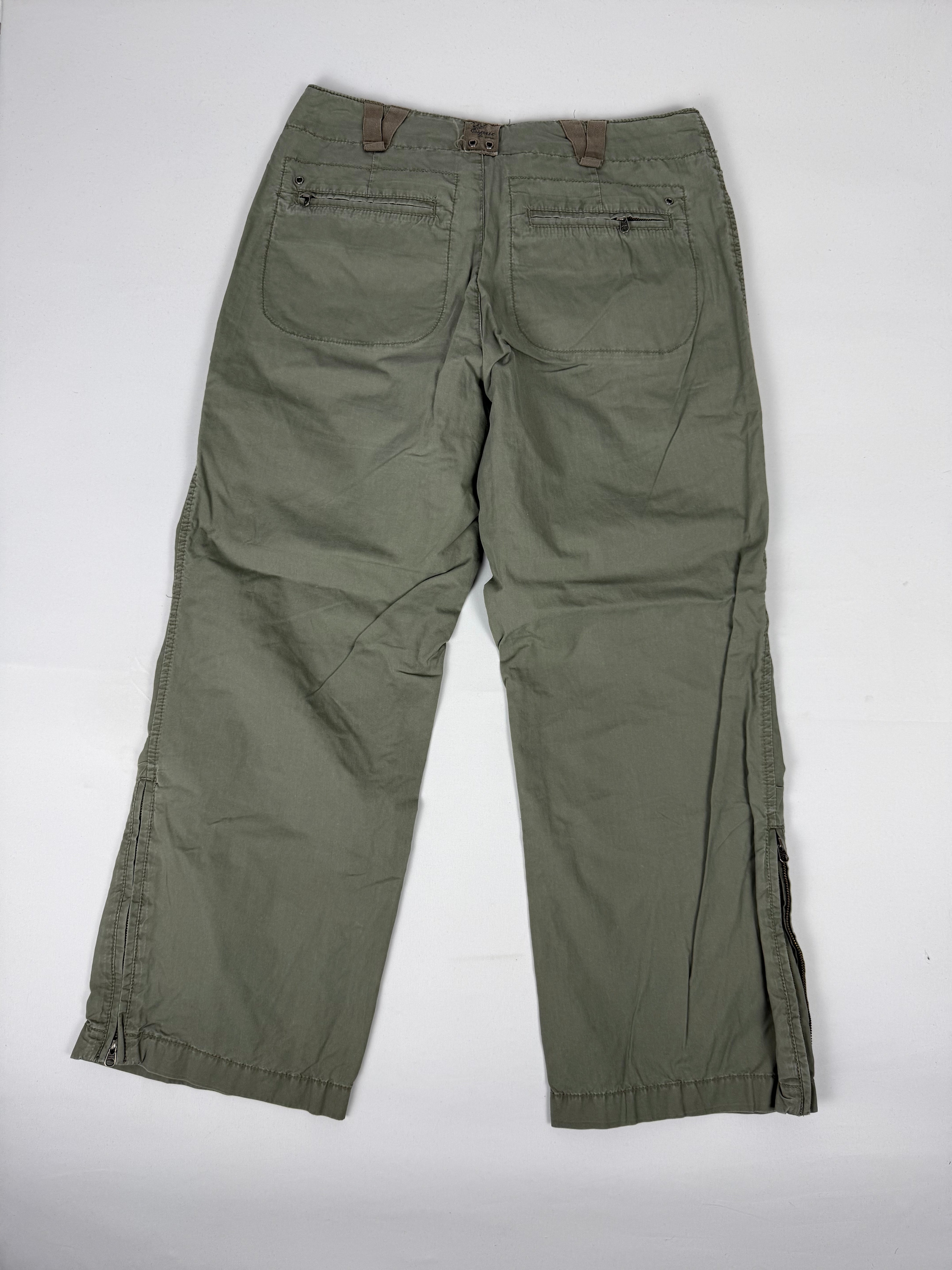 Khaki cargo cami pants (S)
