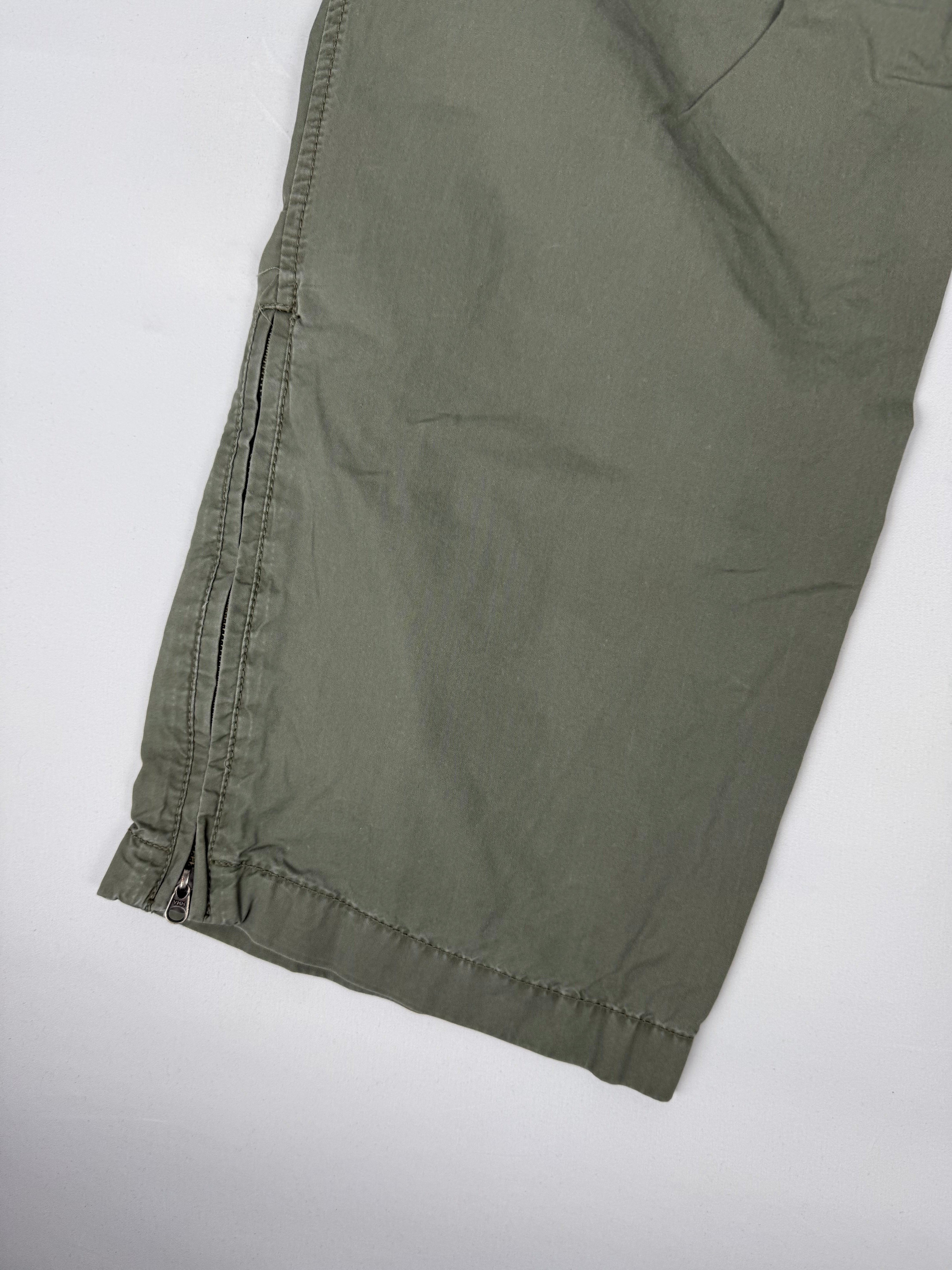 Khaki cargo cami pants (S)