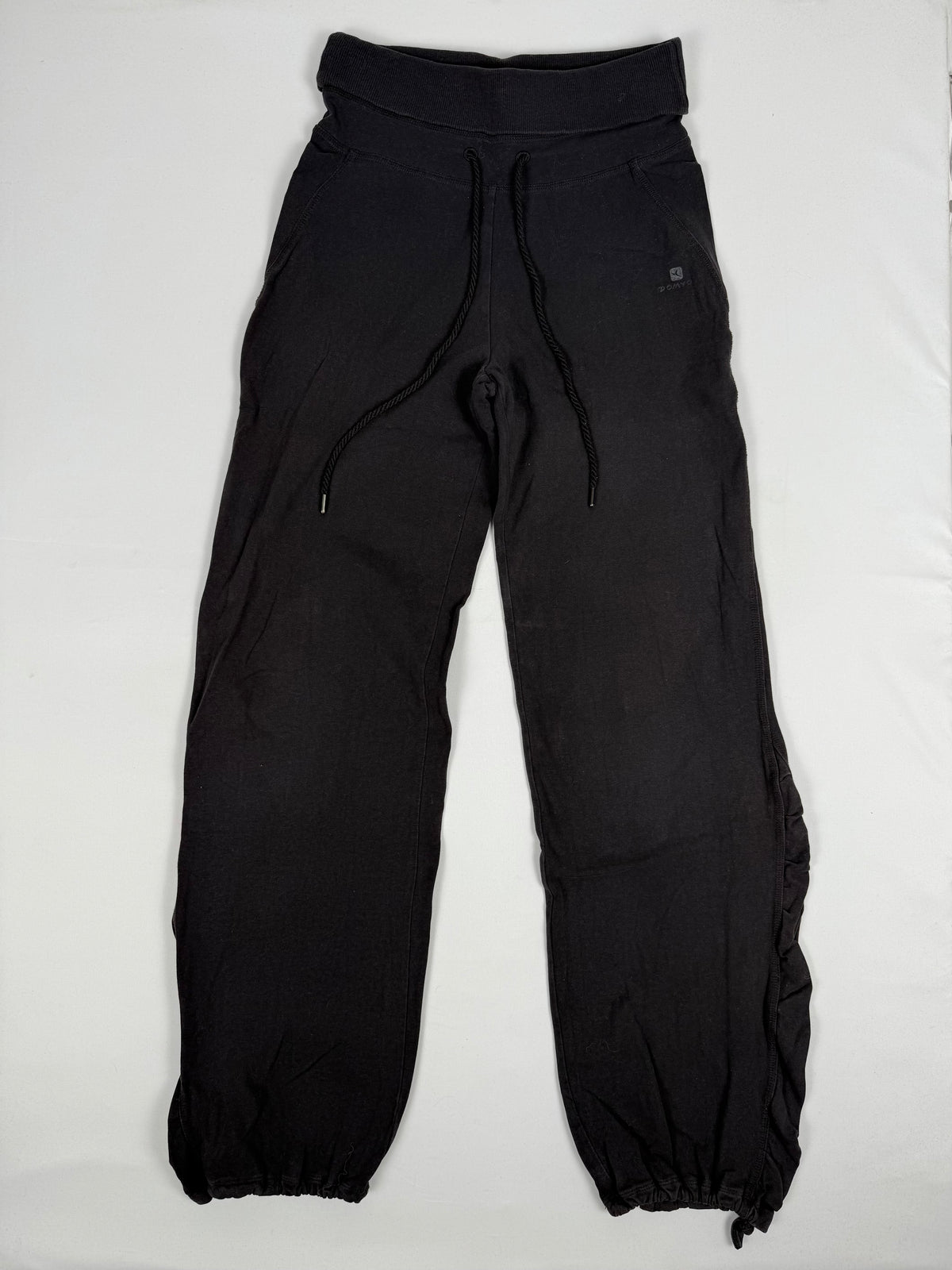 Black activewear baggy pants (S)