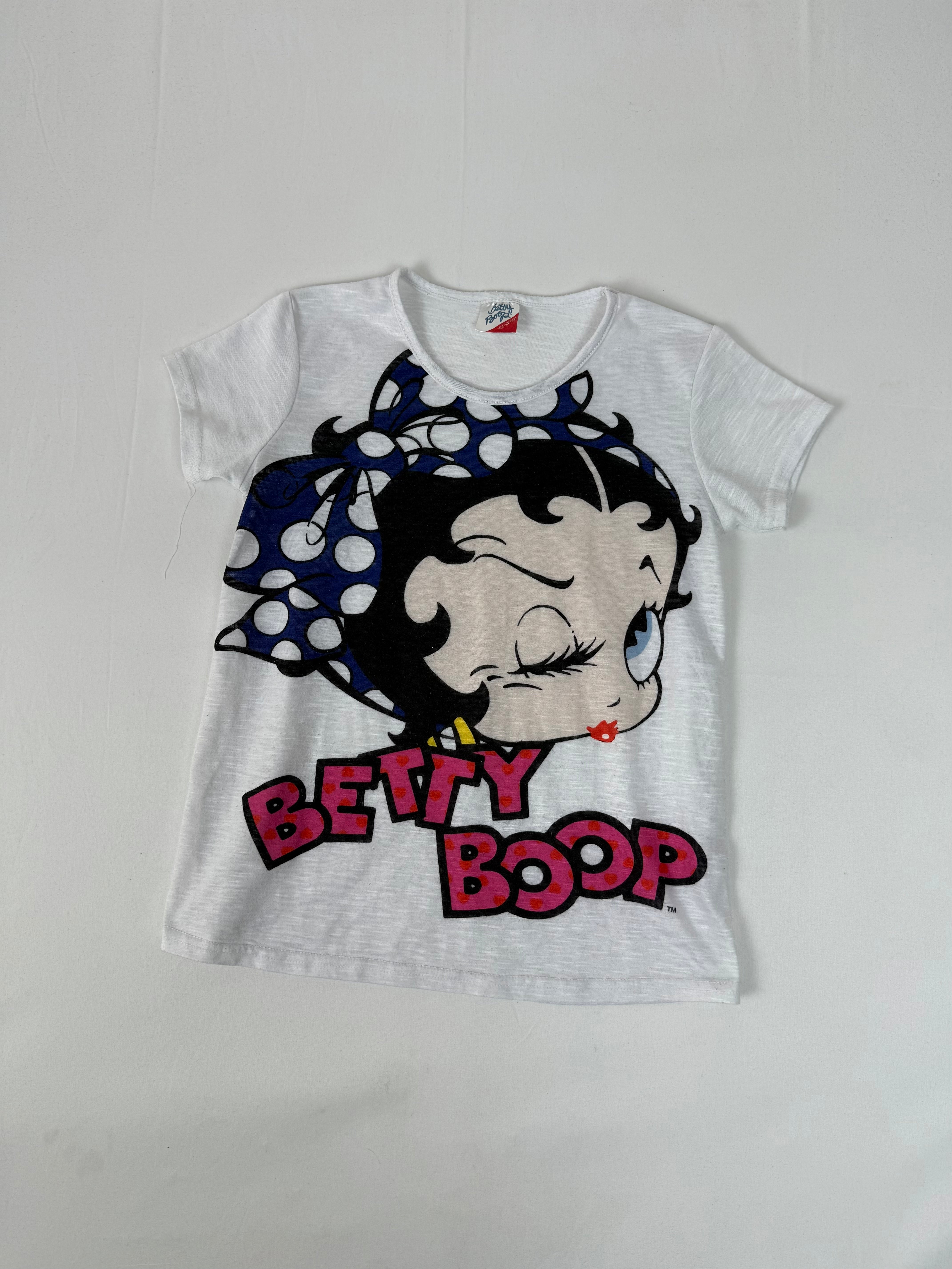White graphic tee (S/M)