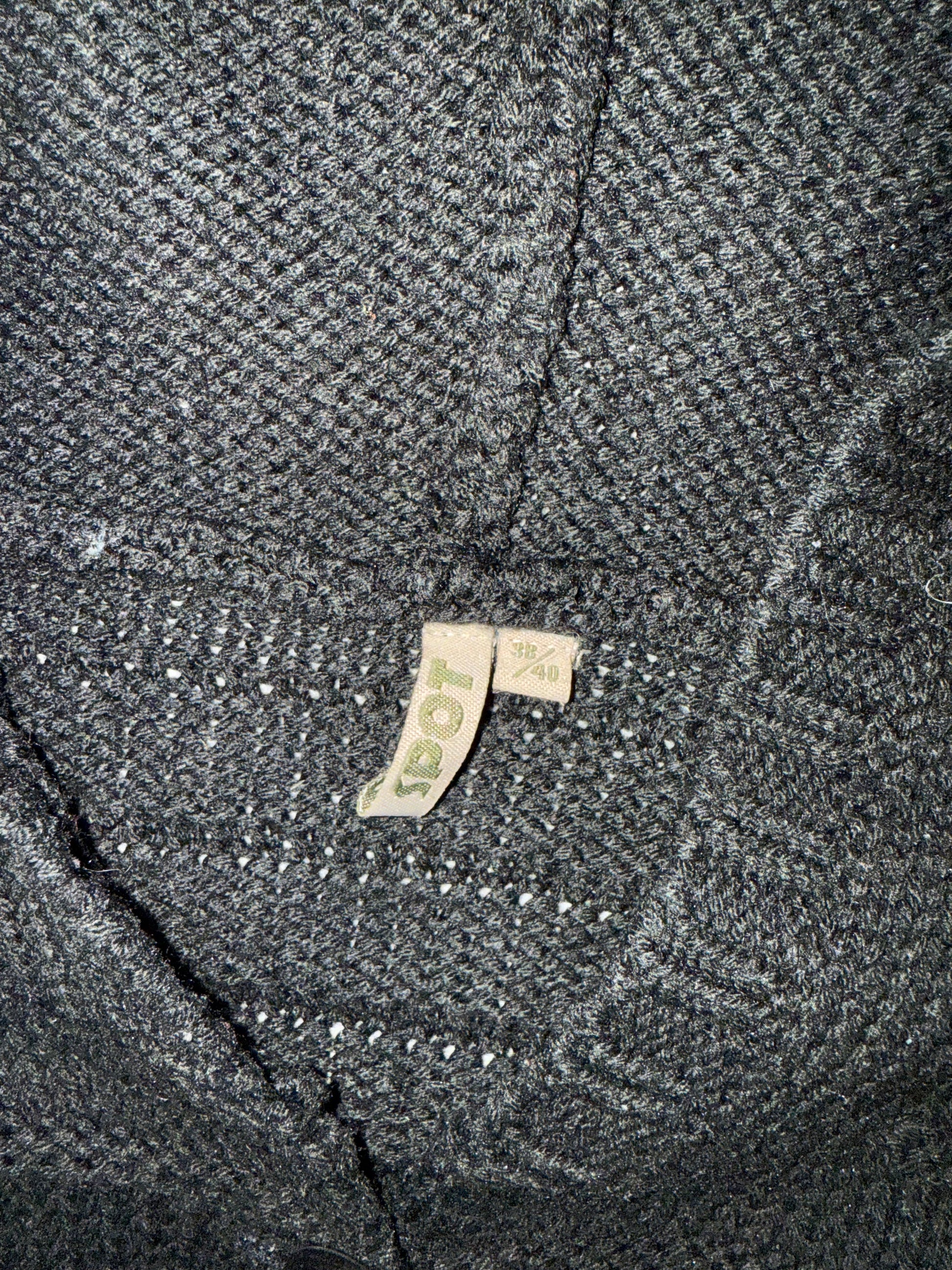 Black hooded short sleeves cardigan jumper (M/L)