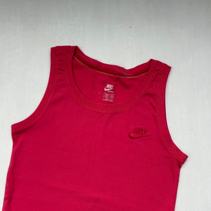 Pink swoosh logo top (S)
