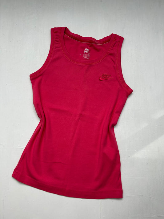 Pink swoosh logo top (S)