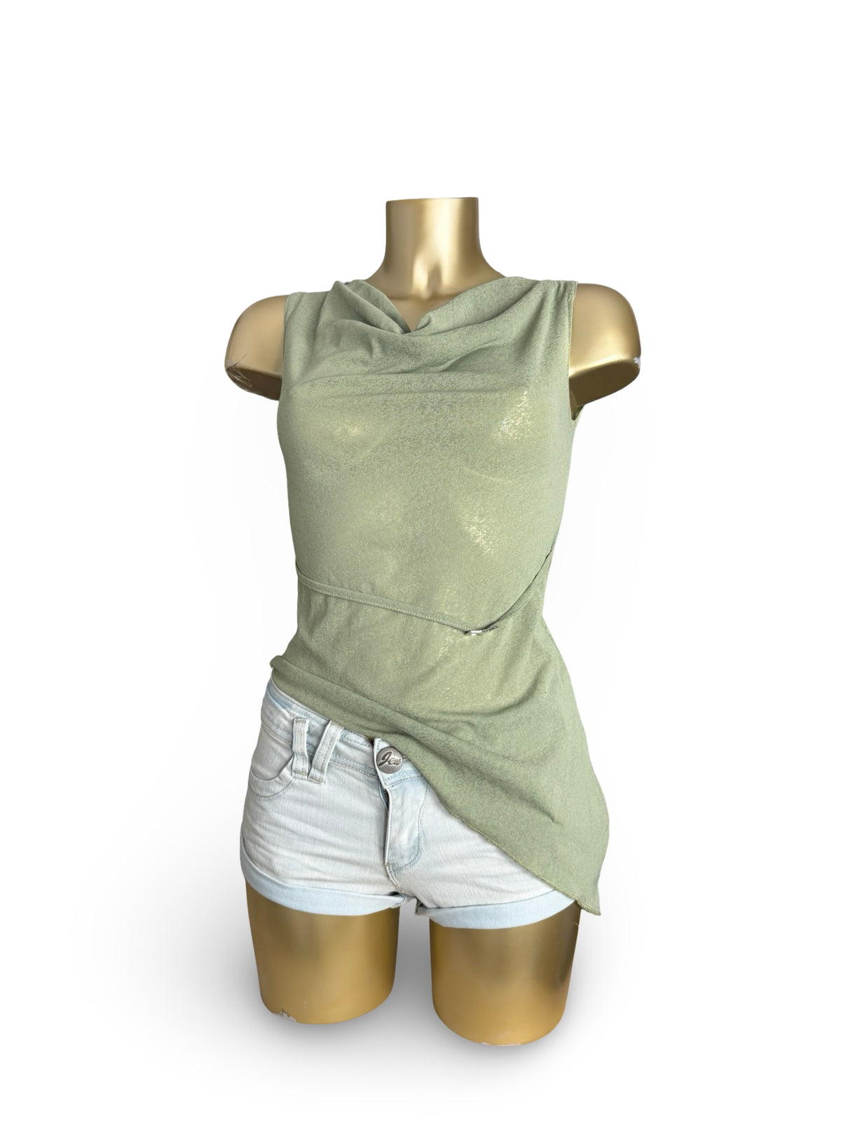 Khaki asymmetric top (S)