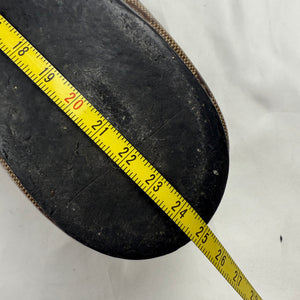 Beige monogram ballet flats slip on shoes (36)