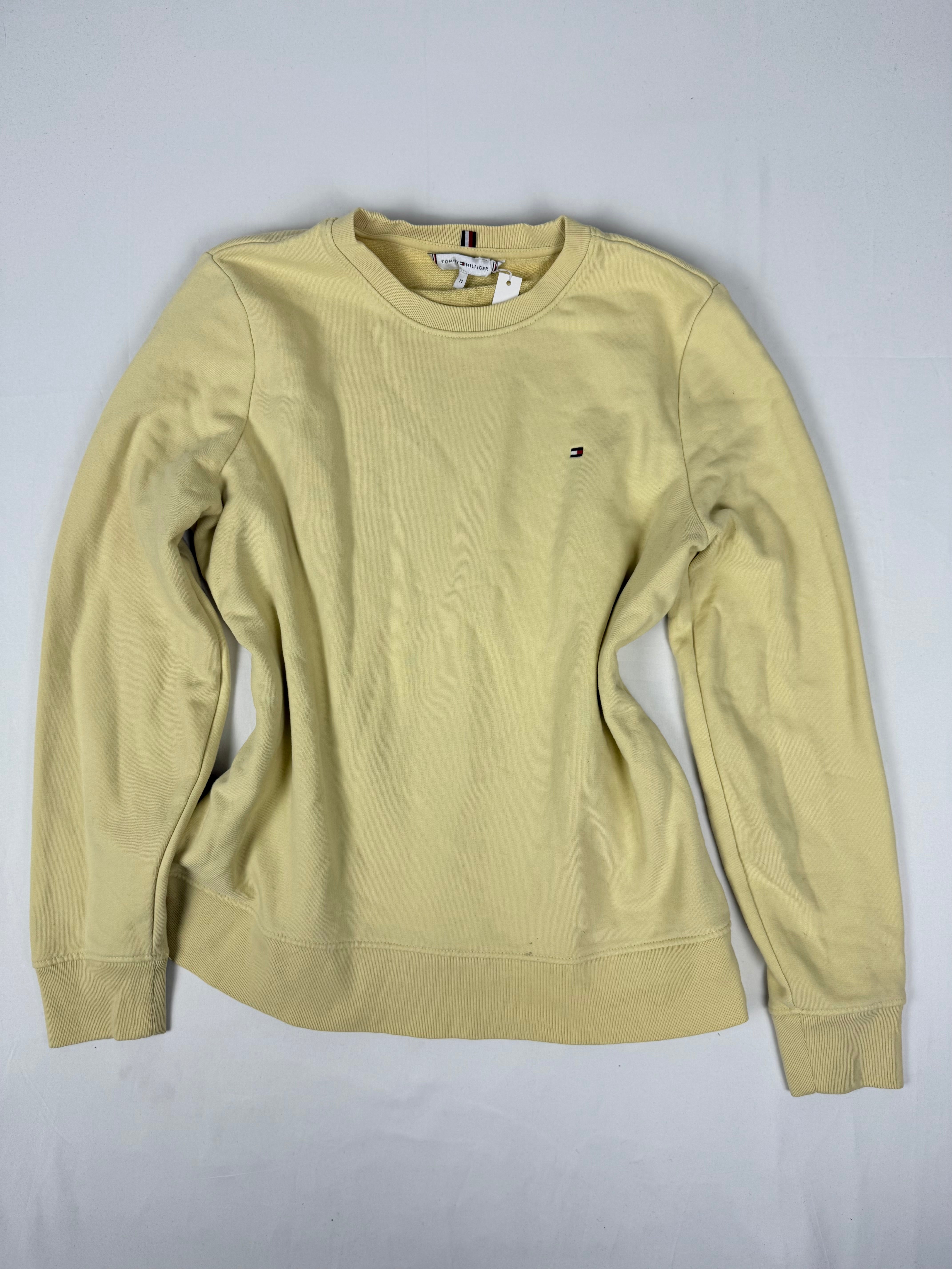 Yellow roundneck sweatshirt (M)