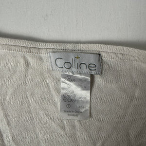 White cotton cardigan  jumper (M/L)