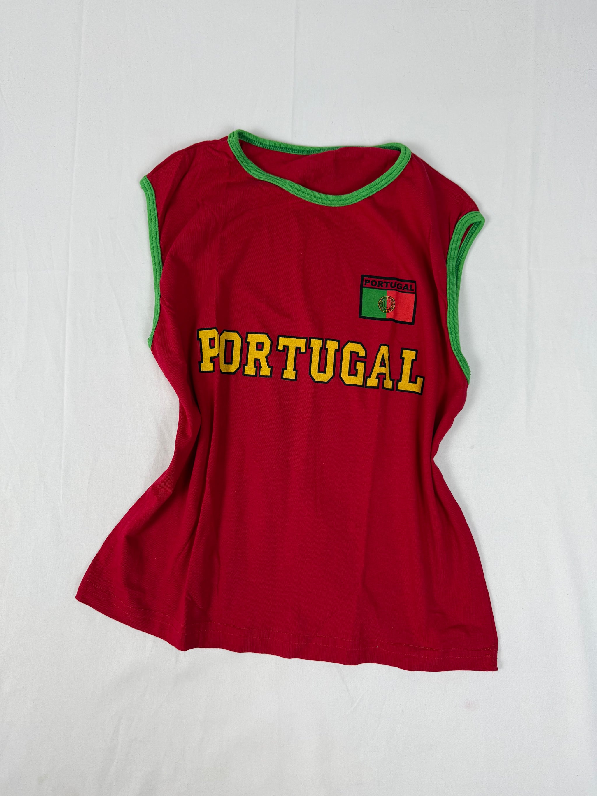Red Portugal tank top (L)