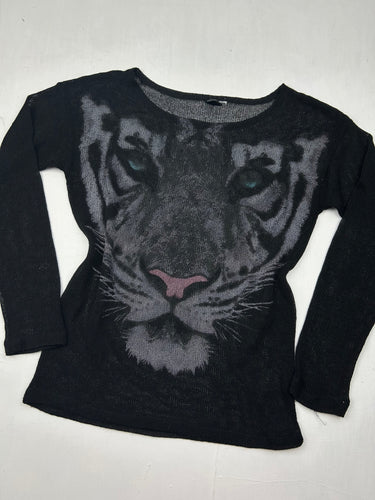 Black tiger jumper (S/M)