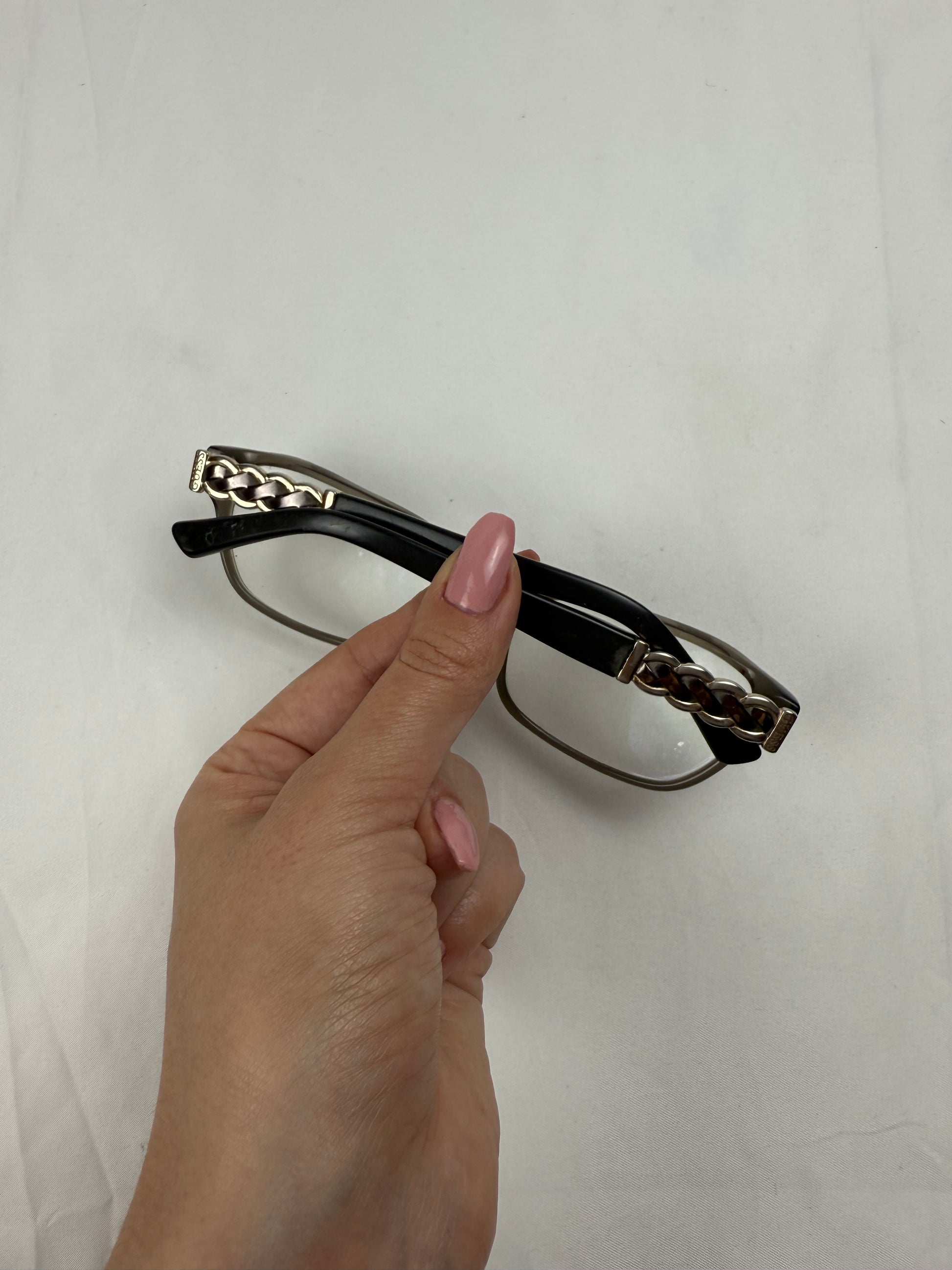 Silver 2000s office glasses (with prescription)