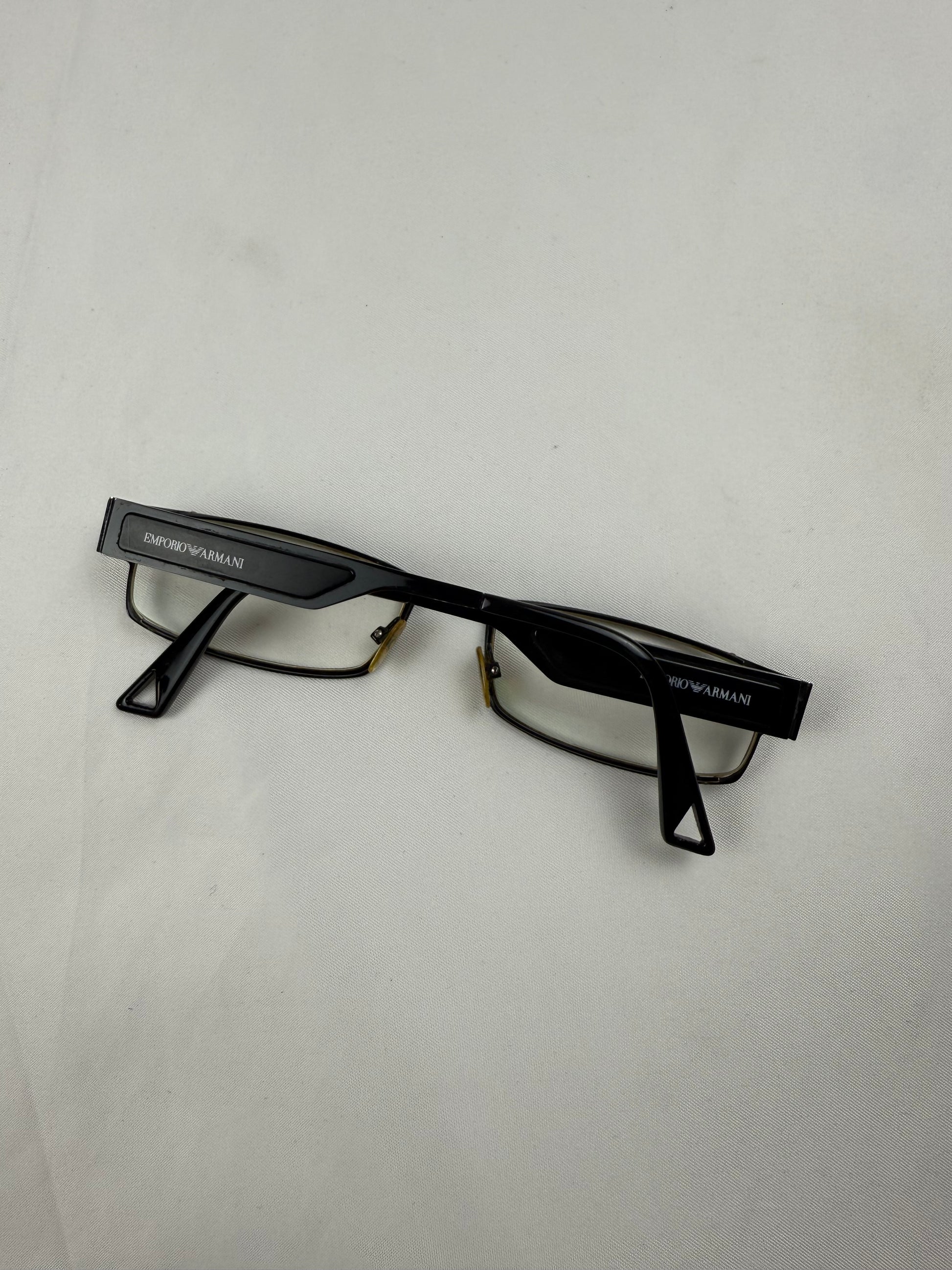 Black 2000s office glasses (with prescription)