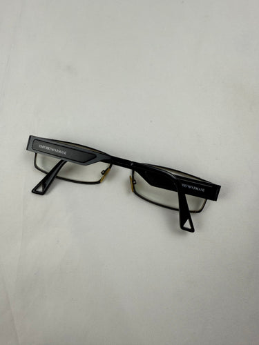 Black 2000s office glasses (with prescription)