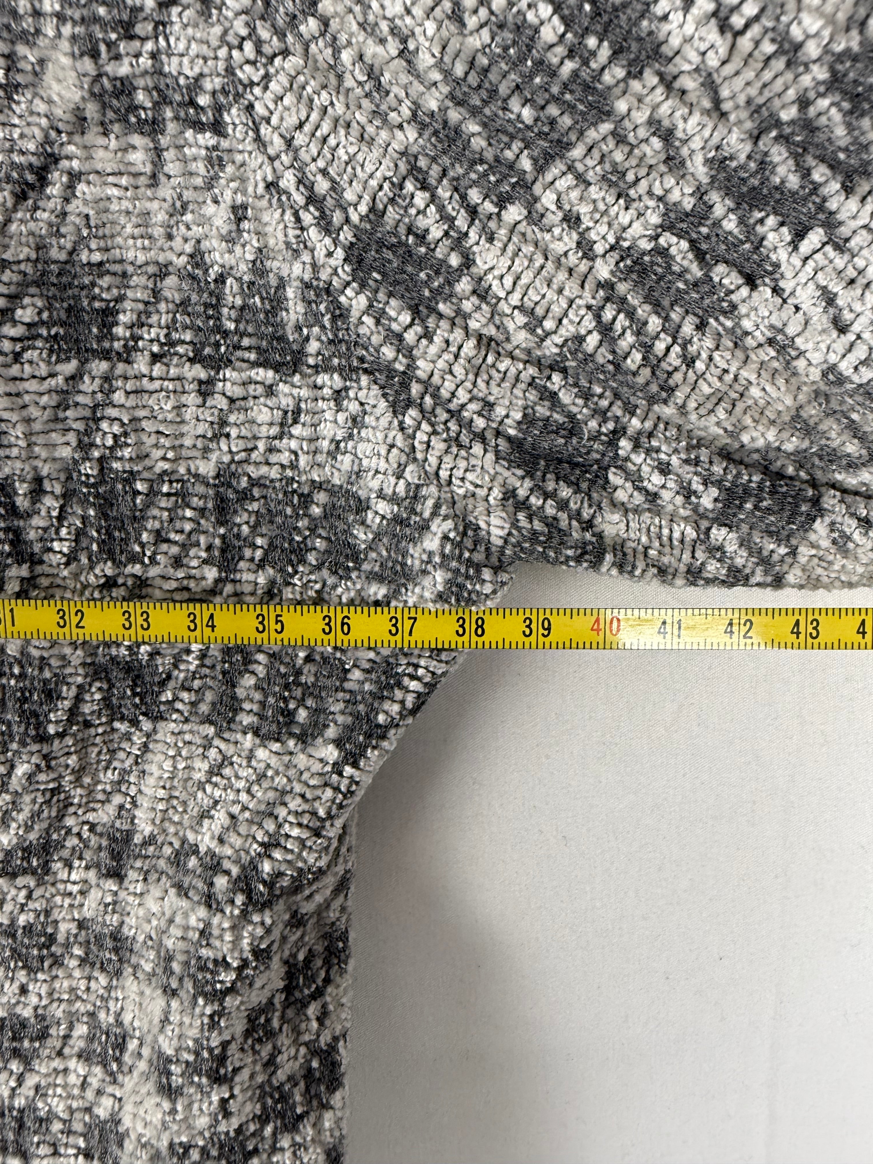 Grey check print blazer jacket (S)