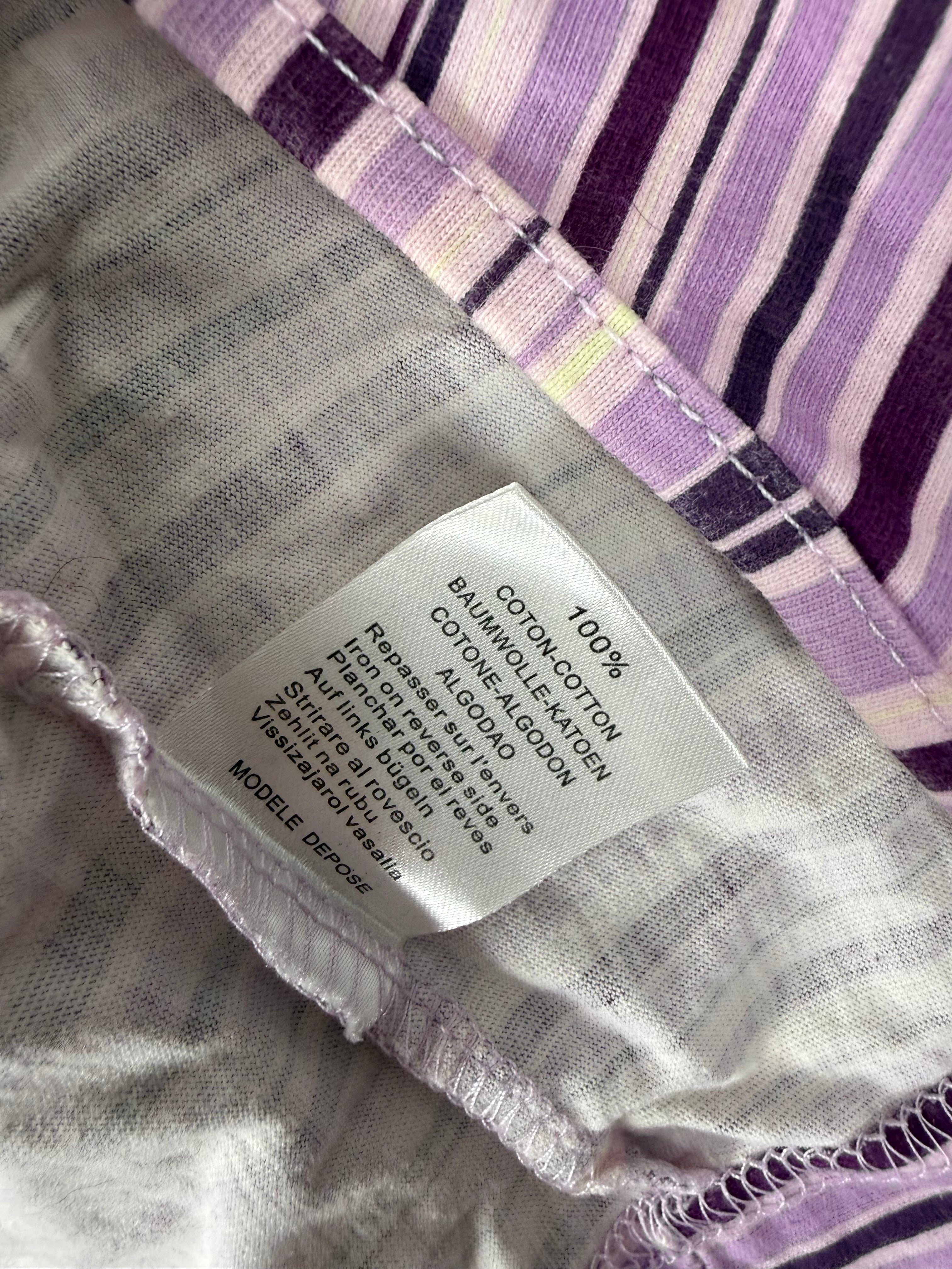 Mini-robe en maille grise à manches courtes avec nouage (S)