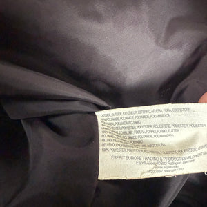 Brown puffer zip up jacket (M/L)