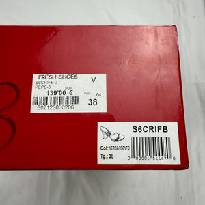 Silver rhinestones heels (38)