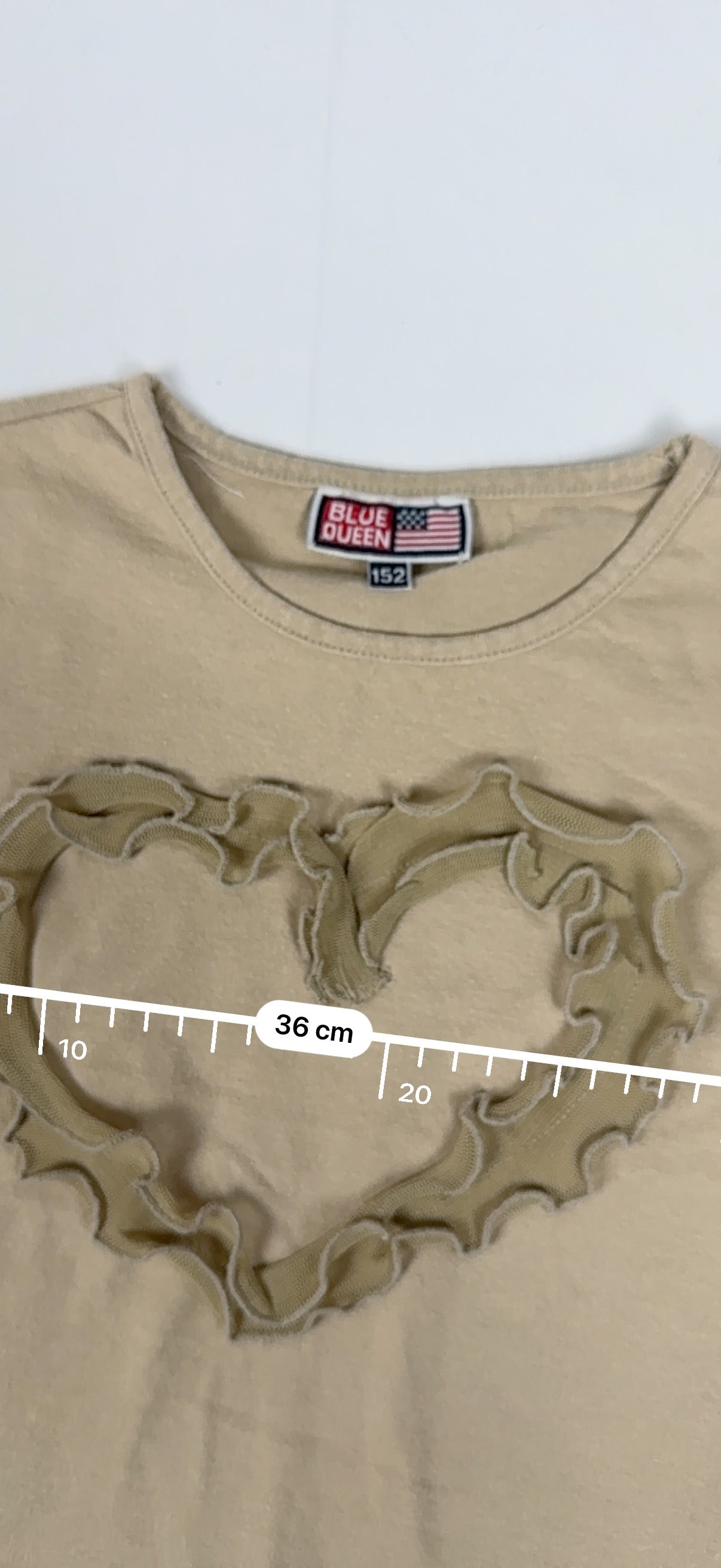 Beige long sleeves top (XS)