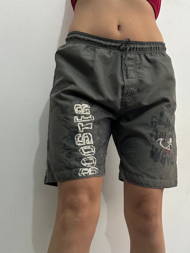 Khaki low rise mid short y2k 90s vintage  (S/M)