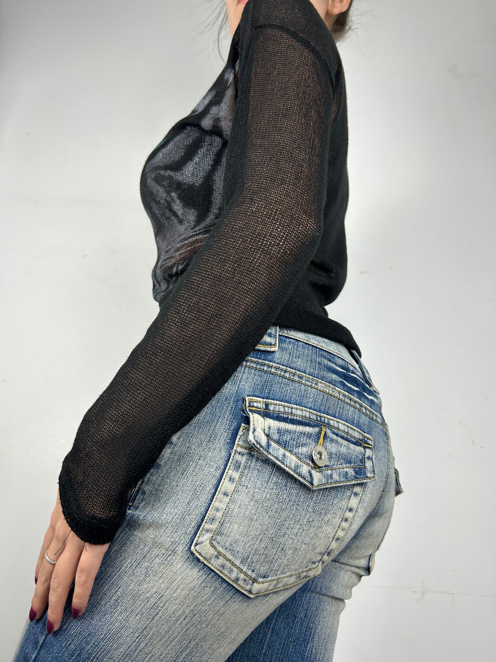 Black tiger jumper (S/M)