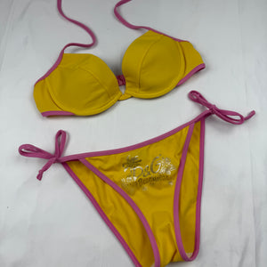 Yellow pads bikini set (S)
