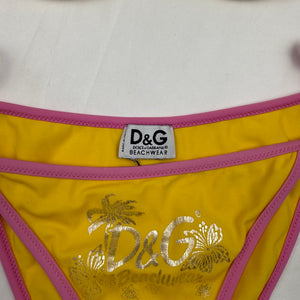 Yellow pads bikini set (S)