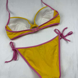 Yellow pads bikini set (S)