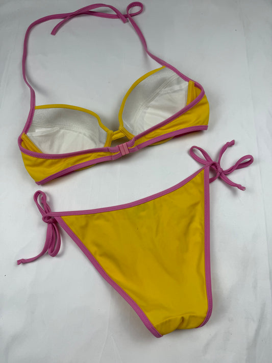 Yellow pads bikini set (S)