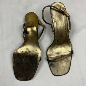 Gold tiger head kitten heels by Tom Ford (38)