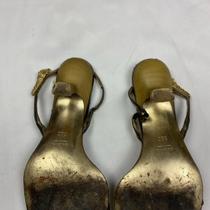 Gold tiger head kitten heels by Tom Ford (38)