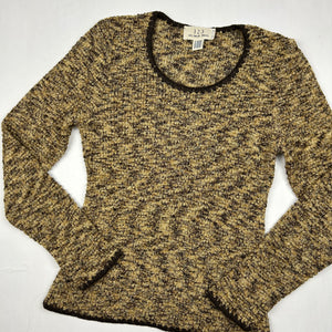 Beige round neck jumper (S/M)