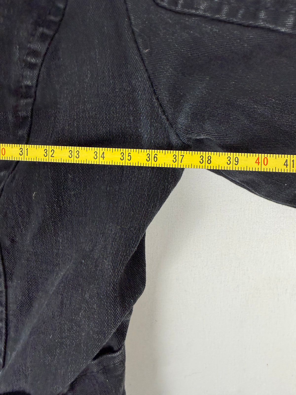 Blazer de bureau noir zippé (M)