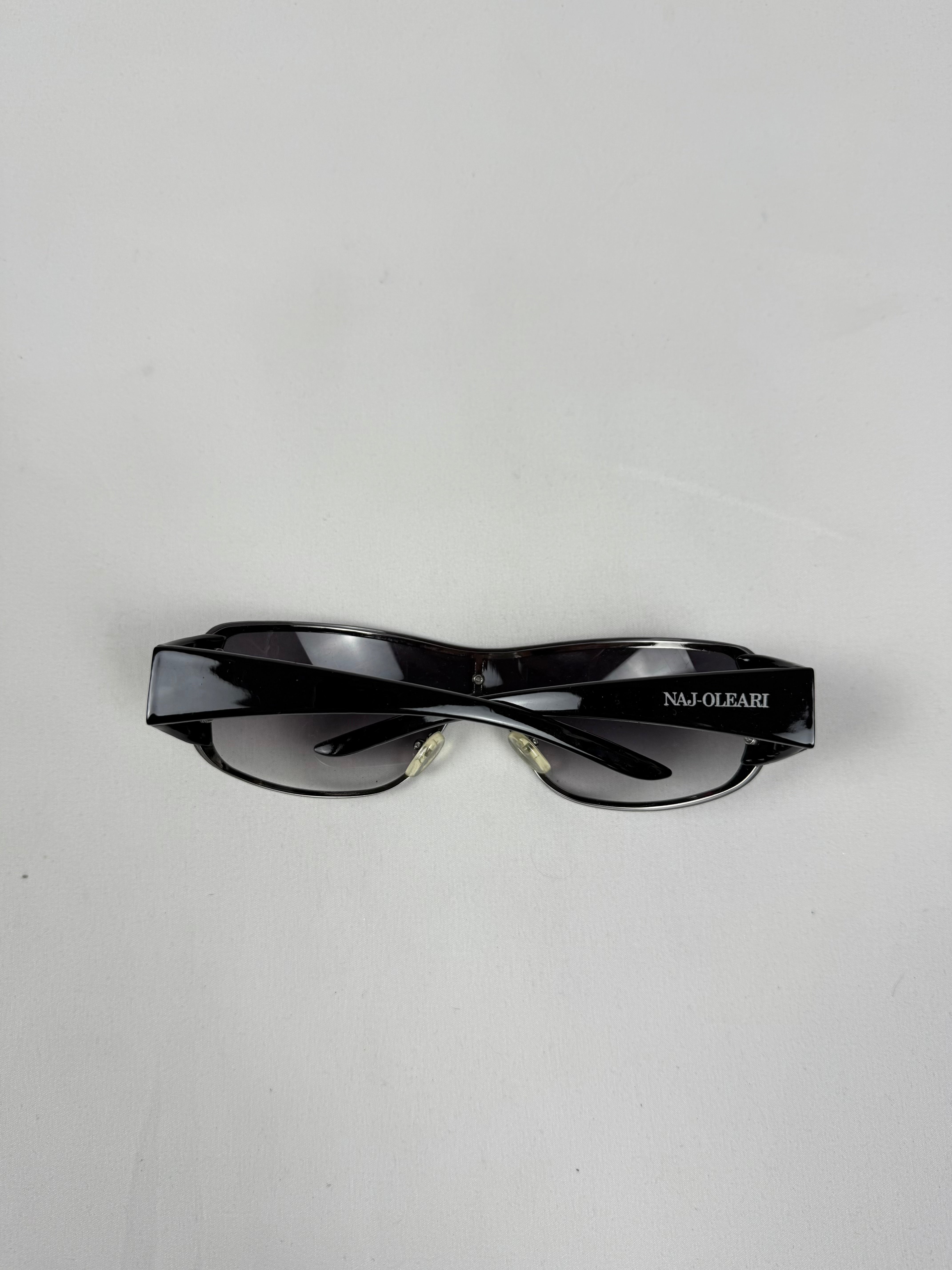Black shield sunglasses