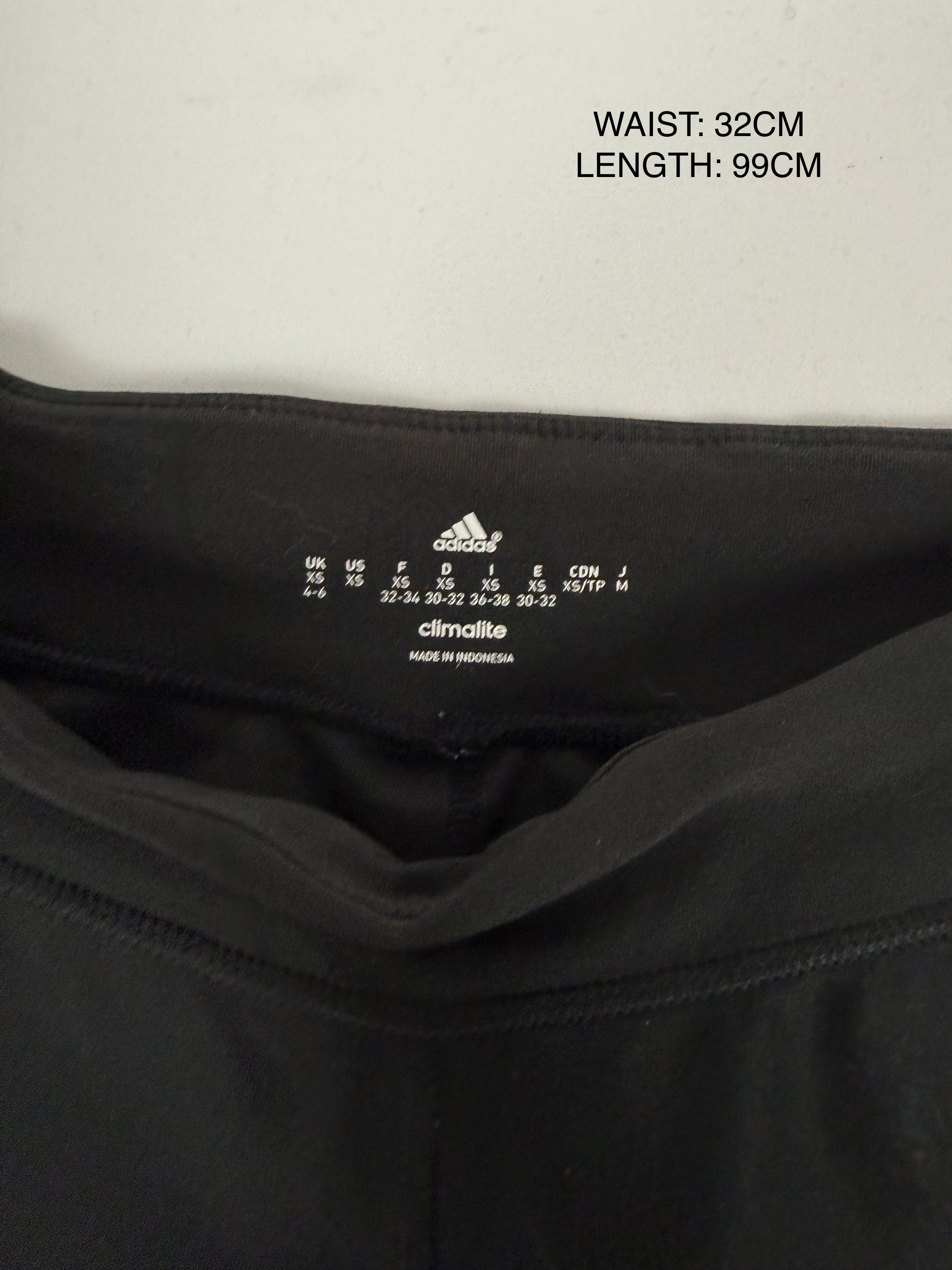 Black flare leggings pants (XS)
