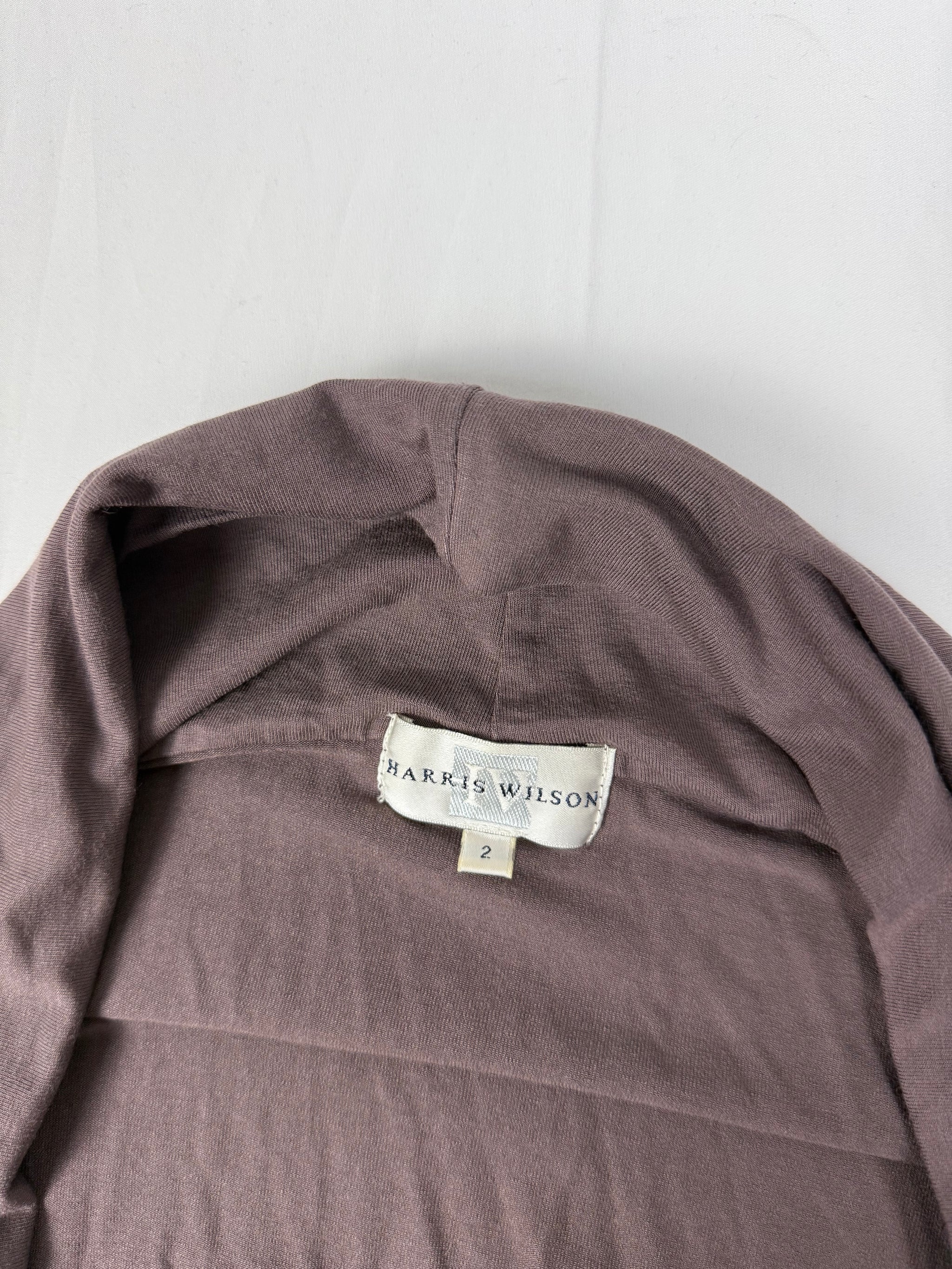 Brown stretchy long sleeves top (M/L)