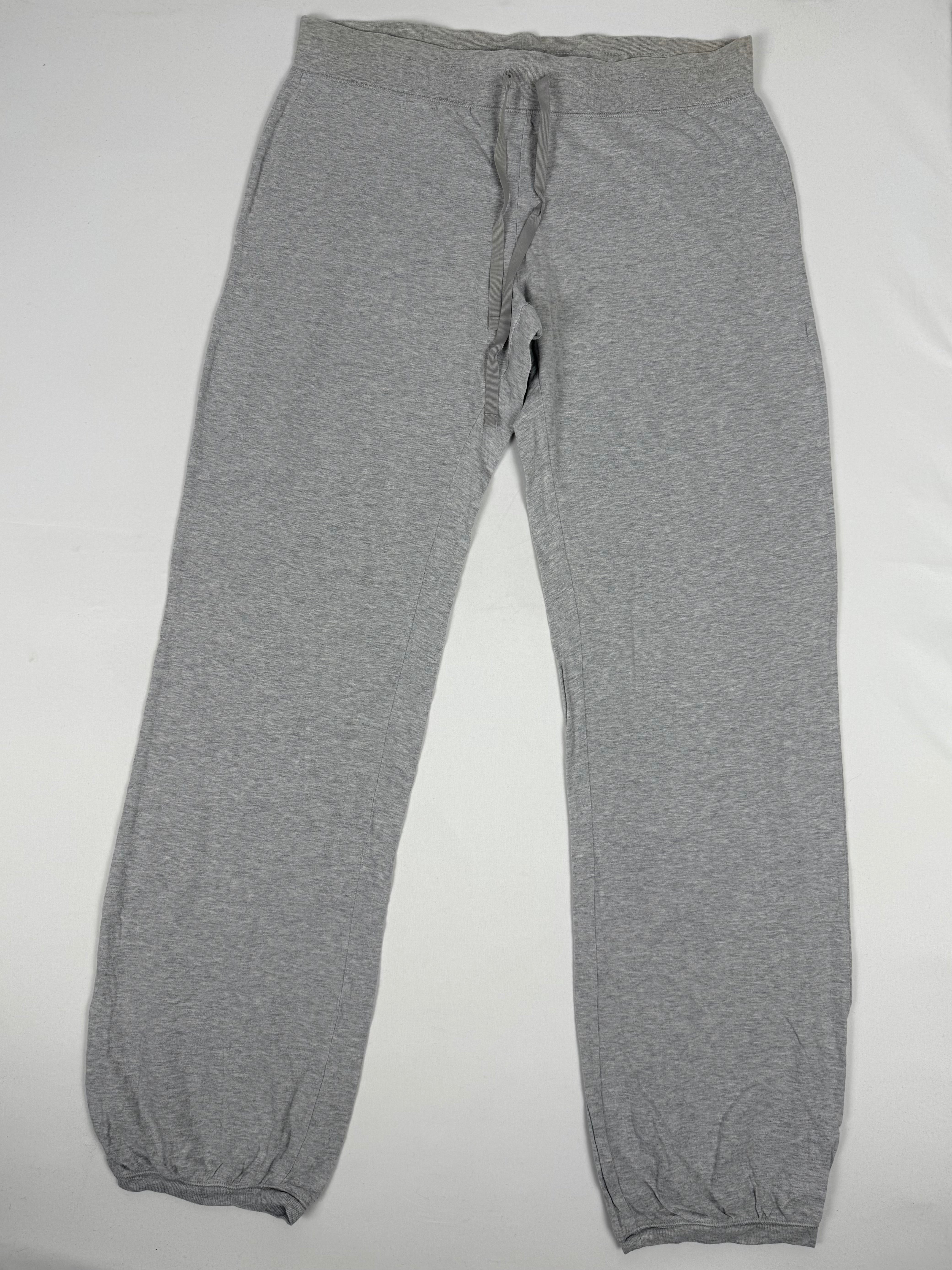 Pantalon droit taille basse en jean noir (XS)