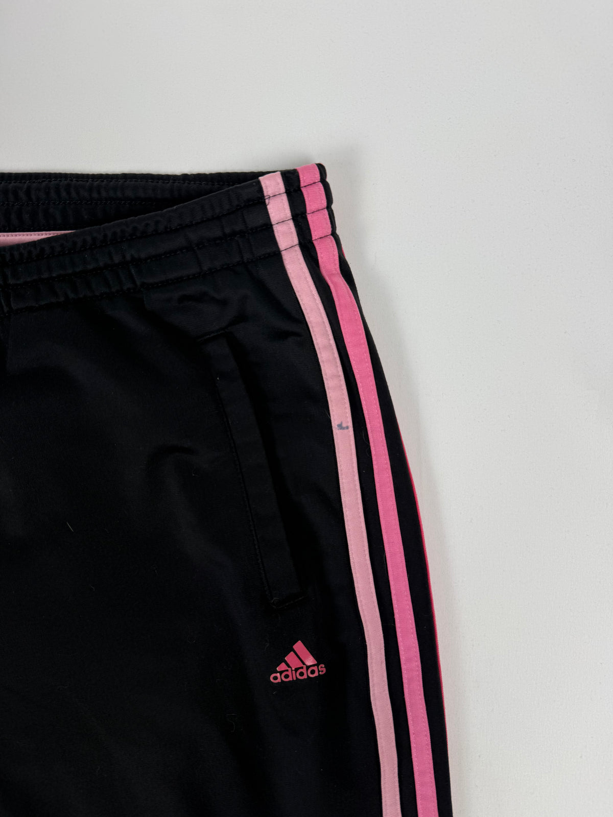 Black & pink low rise baggy pants (XL)