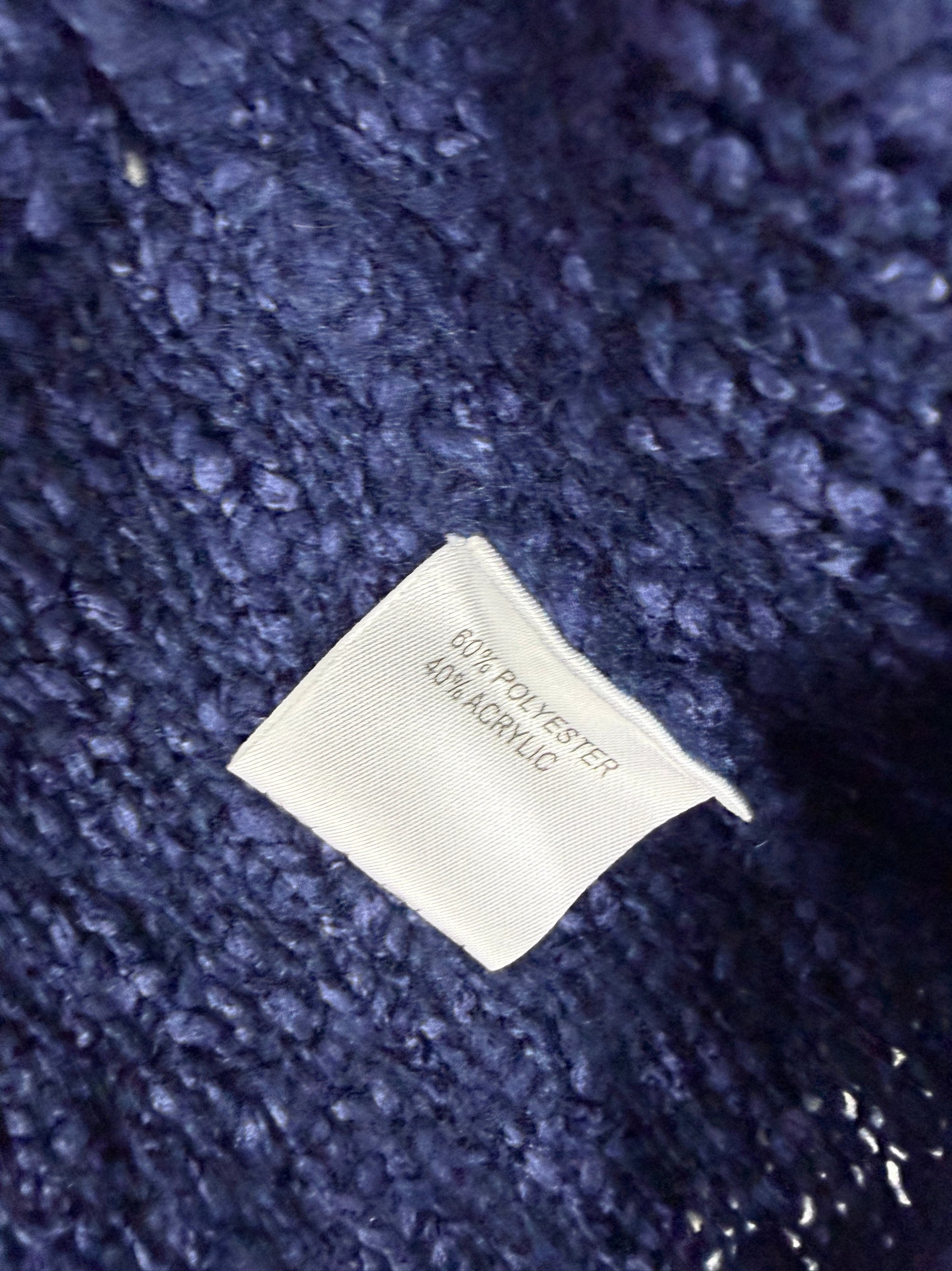 Navy hooded jumper (XL)