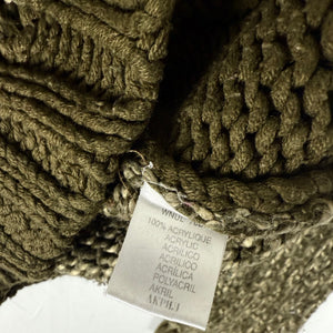 Khaki high neck jumper (S/M)