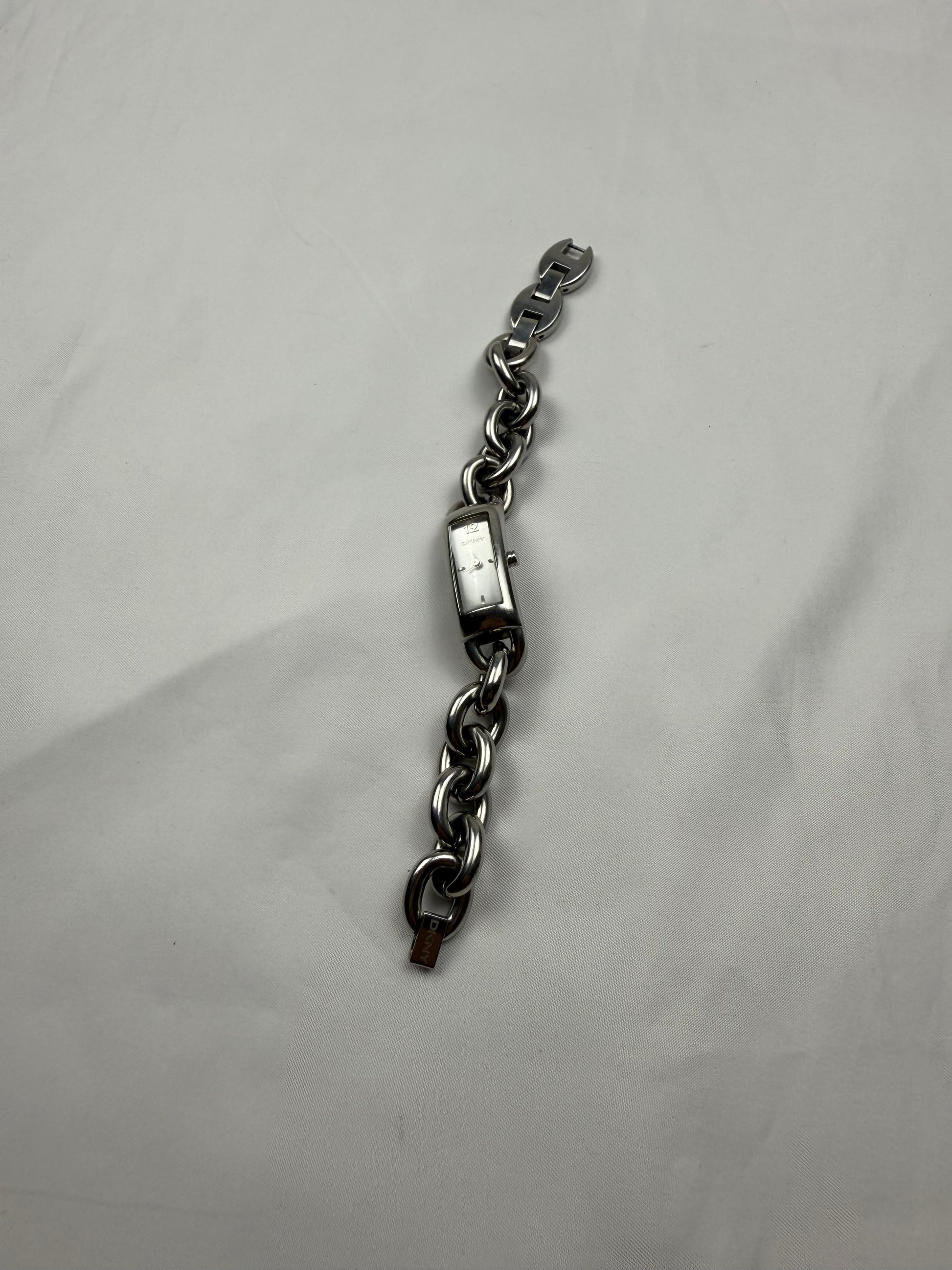 Vintage silver inox  jewelry watch