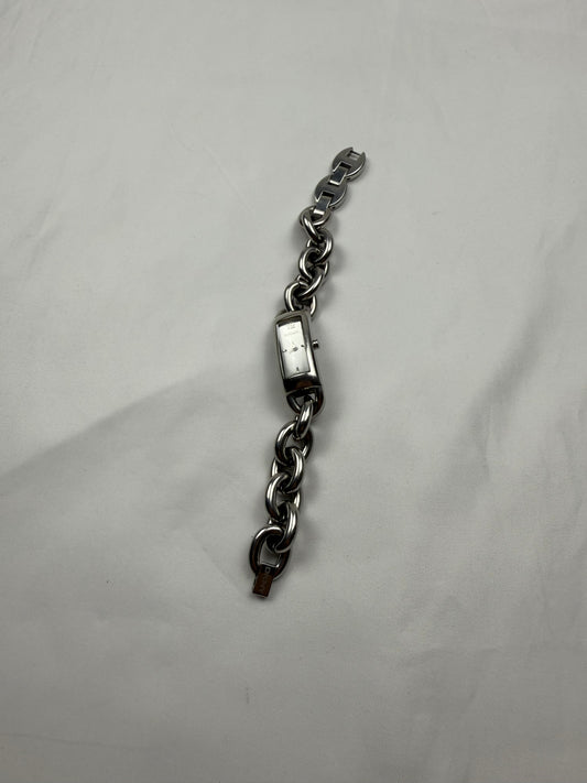 Vintage silver inox  jewelry watch