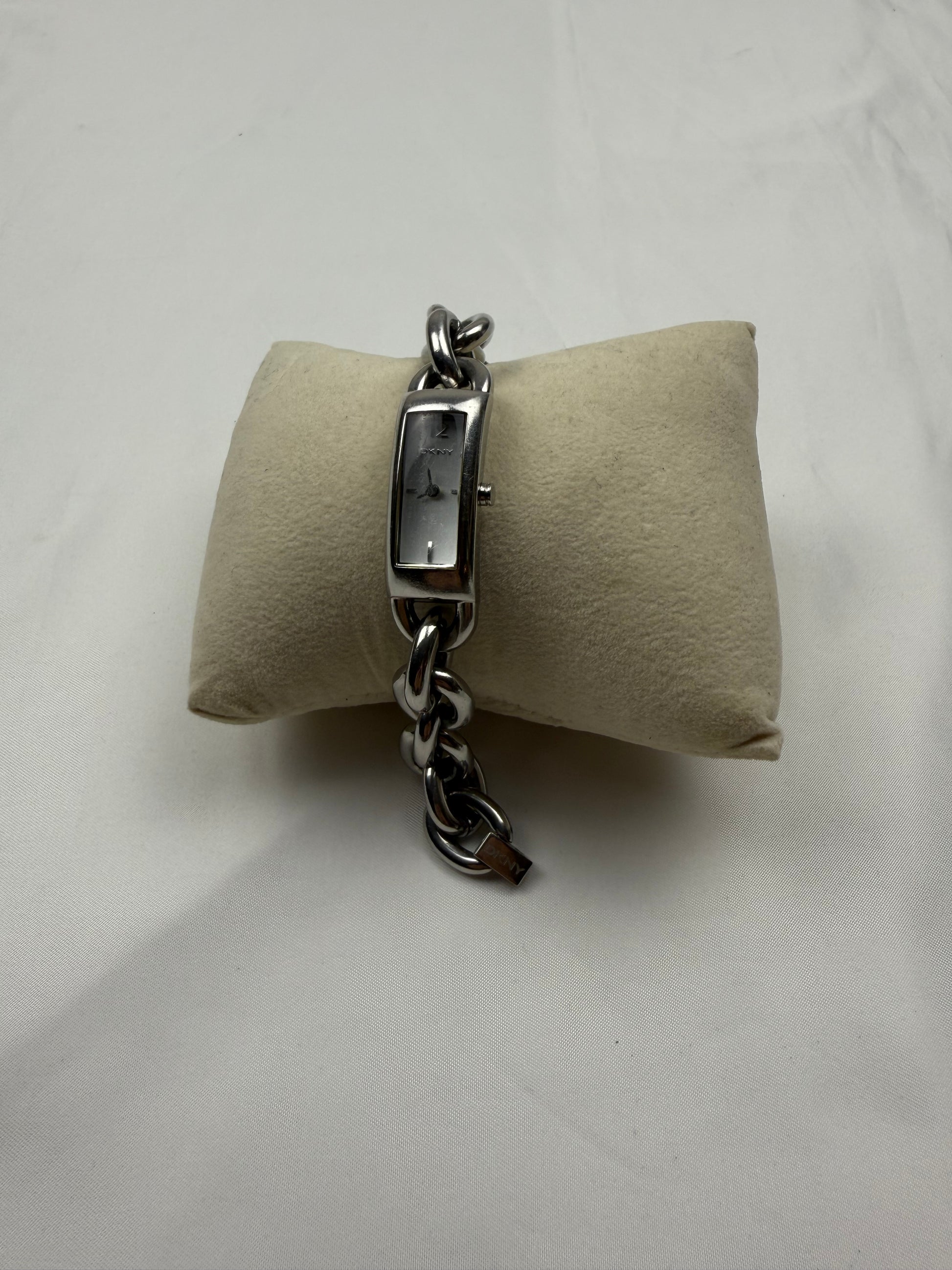 Vintage silver inox  jewelry watch
