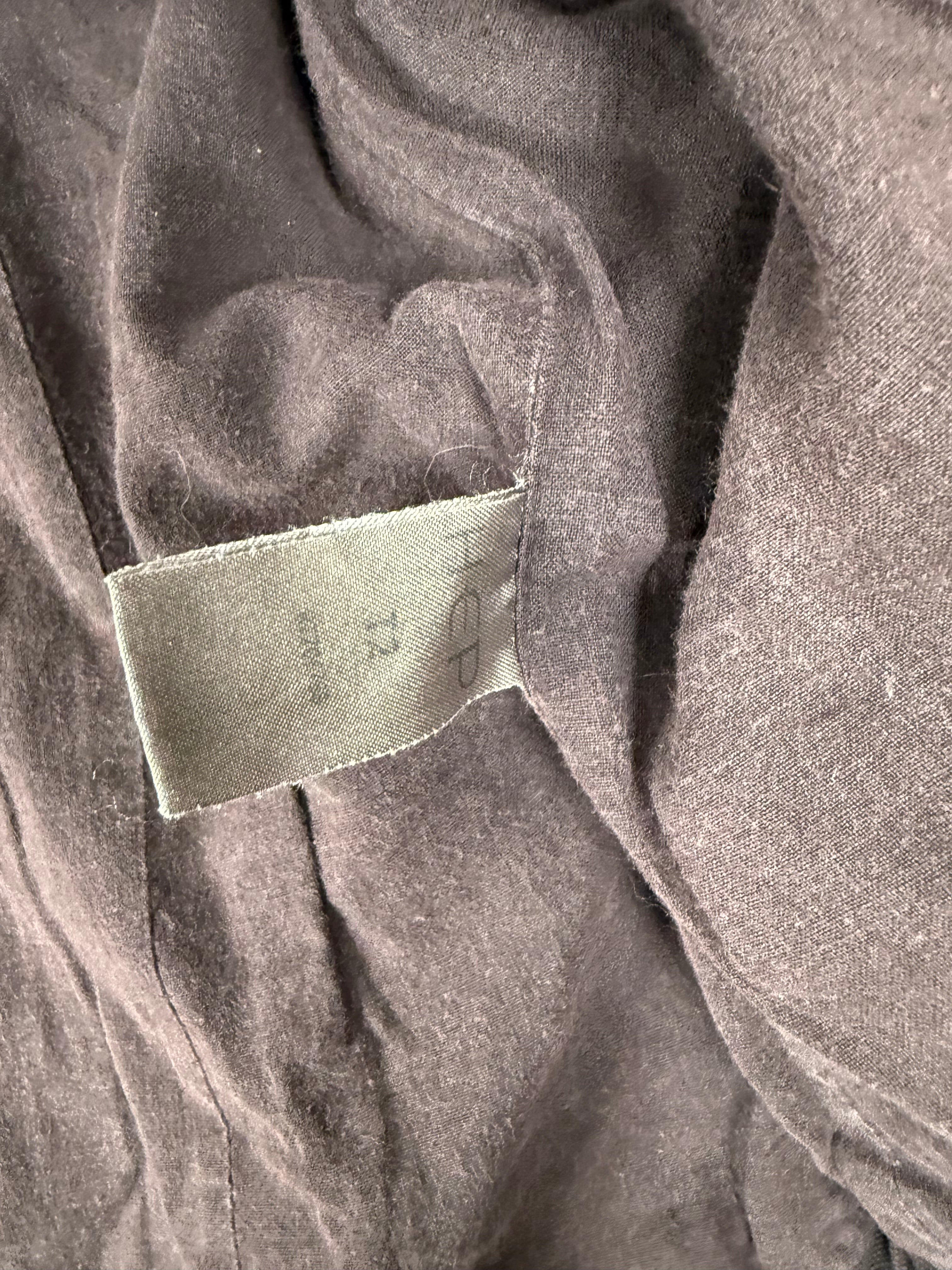 Brown denim tight fit jacket (S)