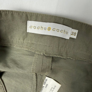 Khaki ruched cargo maxi skirt (S/M)